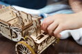 Hračka Ugears 3D puzzle Kráľovský svadobný koč – Megan a Harry 290 ks, 11599