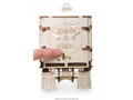 Hračka Ugears 3D mechanické puzzle - Príves Heavy Boy 138 ks, 2571