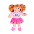 Bigjigs Toys Látková bábika Jasmin - 28 cm