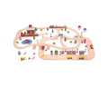 Hračka Bigjigs Rail Sada ciest a koľají s príslušenstvom 105 ks, 164
