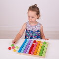 Hračka Bigjigs Toys Drevený číselník, 9649