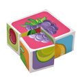 Drevené obrázkové kocky - Ovocie 4 ks, 1, pre deti