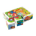 Drevené obrázkové kocky - Povolanie 12 ks, 2, pre deti