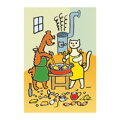 Puzzle Psík a mačička 2x48 ks, 2, pre deti