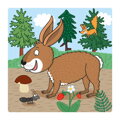 Hračka Dino Puzzle set Kde žijú zvieratká?, 9262