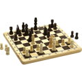 Jeujura Drevený šach a dáma, 3, hračka pre dieťa