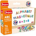 Jeujura Farebné magnetické písmenká 76 ks, 1, hračka pre dieťa