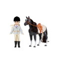 Lottie Bábika džokejka s koňom, 1, bábiky