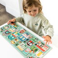 Petitcollage Bludisko a puzzle Mesto, 1, kreatívne hračky pre deti