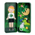 Hračka Petitcollage Magnetické puzzle prírodovedkyňa 25ks, 3001