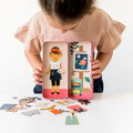 Hračka Petitcollage Magnetické puzzle Umelkyňa 25ks, 6725