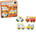 Petitcollage Puzzle pre najmenších Záchranné vozidlá, 1, kreatívne hračky pre deti