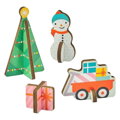 Petitcollage Vianočný adventný kalendár, 2, kreatívne hračky pre deti