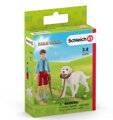 Hračka Schleich Prechádzka s Labradorským retríverom, 583