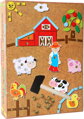 Kreatívna hra s kladivkom Farma 1, drevené hračky pre deti