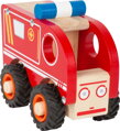 Drevené auto Sanitka 3, drevené hračky pre deti