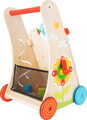 Drevené chodítko Kvetinová lúka 2, drevené hračky pre deti