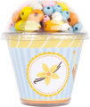 Drevené korálky Cupcake Candy 1 ks 3, drevené hračky pre deti