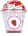 Drevené korálky Cupcake Candy 1 ks 5, drevené hračky pre deti