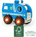 Hračka Small Foot Drevené policajné auto, 2727