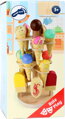 Pohyblivý stojan na zmrzlinu 2, drevené hračky pre deti