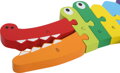 Vkladacie Puzzle Krokodíl ABC 2, drevené hračky pre deti