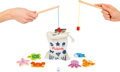 Cestovná hra Chytanie rybičiek 1, drevené hračky pre deti