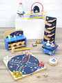 Kaskádová dráha Space 4, drevené hračky pre deti