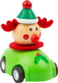 Vianočné autíčko 1 ks 2, drevené hračky pre deti