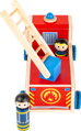 Drevené hasičské auto XL 3, drevené hračky pre deti