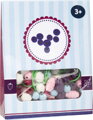 Hračka Drevené korálky pre deti Candy 1 ks, 4664