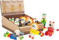 Small Foot Flexibilné drevené postavičky Zvieratká 1 ks, 2, hračky pre deti
