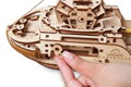 Ugears 3D mechanické Puzzle - Remorker – Tougboat 169 ks, 3, hračka pre deti