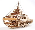 Ugears 3D mechanické Puzzle - Remorker – Tougboat 169 ks, 5, hračka pre deti