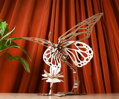 Hračka Ugears 3D mechanické puzzle - Butterfly 161 ks, 11494