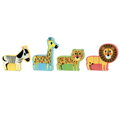 Hračka Vilac Drevené magnetické puzzle Veselé Safari, 3688