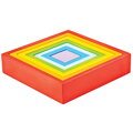 Hračka Bigjigs Toys Drevený skladací štvorec, 5333