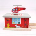 Bigjigs Rail Drevené vláčiky - Depo hasičskej stanice, 5, hračky pre deti