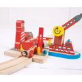 Bigjigs Rail Drevené vláčiky - Hasičská záchranná služba na mori, 4, hračky pre deti