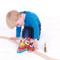 Bigjigs Rail Drevené vláčiky - Hasičská záchranná služba na mori, 7, hračky pre deti