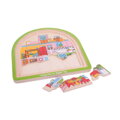 Bigjigs Toys Drevené viacvrstvové puzzle Dom, 2, hračky pre deti