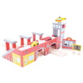 Hračka Bigjigs Rail Drevené vláčiky - Hlavná železničná stanica, 4306