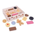Bigjigs Toys Box s drevenými sušienkami, 1, hračky pre deti