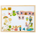 Hračka Bigjigs Toys Drevená magnetická tabuľa, 5109