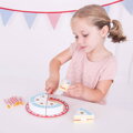 Bigjigs Toys Narodeninová torta na krájanie, 2, hračky pre deti
