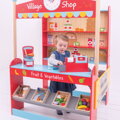 Bigjigs Toys Village detský obchod, 11393 hračky pre deti