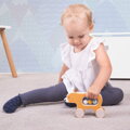 Bigjigs Toys Hrkálka Medvedík na kolieskach, 3798 hračky pre deti