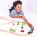 Hračka Bigjigs Rail Drevená vláčikodráha - Flying Scotsman, 5928