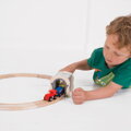 Bigjigs Rail Drevené vláčiky - Kamenný železničný tunel, 4, hračky pre deti