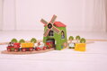Bigjigs Rail Drevené vláčiky - Veterný mlyn, 1, hračky pre deti
